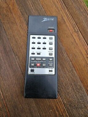 Genuine Zenith Remote Control 124-110 Untested No Battery